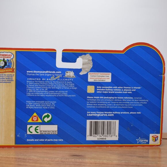 HIRO 51&Tender Hero of Rails Learning Curve -Thomas & Friends Wooden Train 2009 - Picture 12 of 12